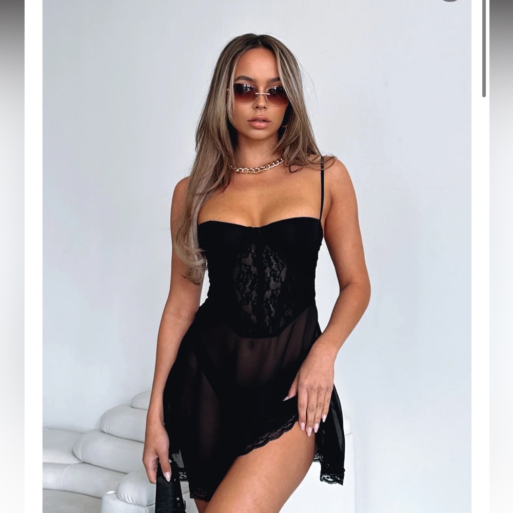 Black Corset Dress
